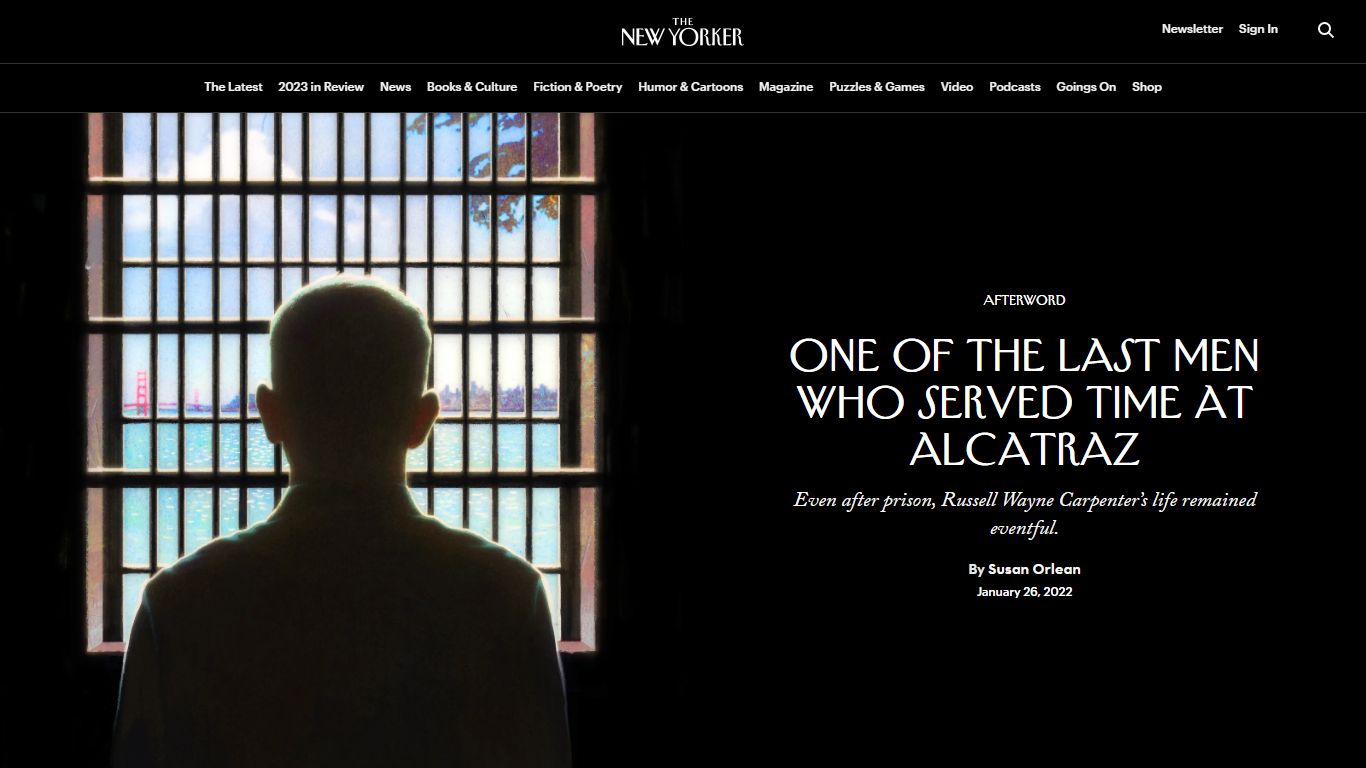 One of the Last Men Who Served Time at Alcatraz